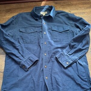 Duluth Trading Co Navy Shirt